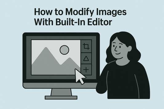 How to Modify Images With Built-In Editor
