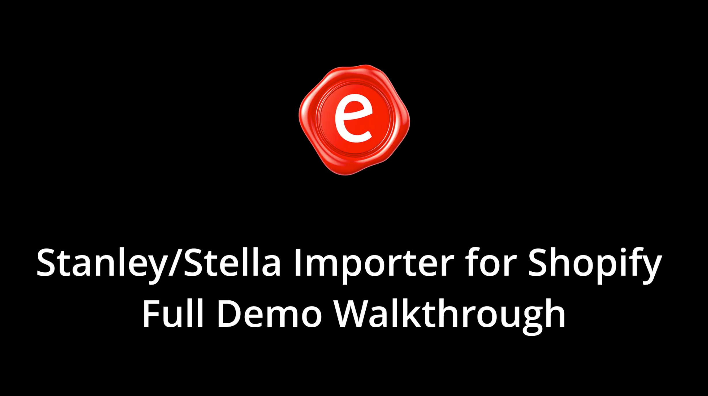 Lataa video: Stanley/Stella Importer
